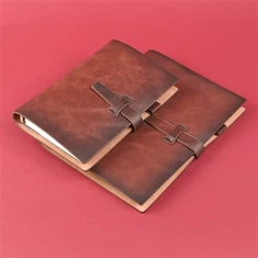 Vintage denník so zámkom